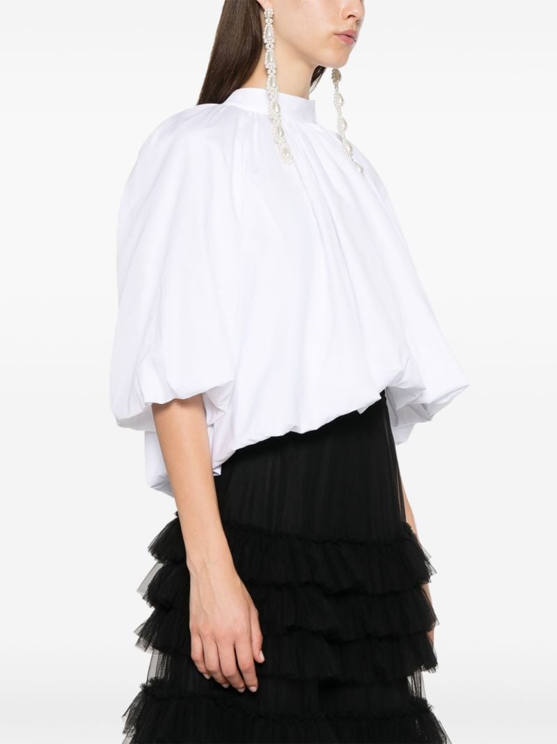 Back-bow Balloon Blouse