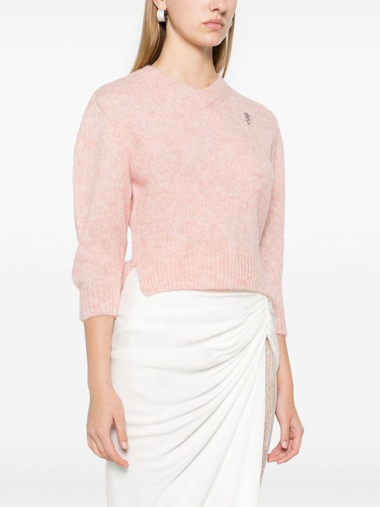 Crystal-embellished Sweater