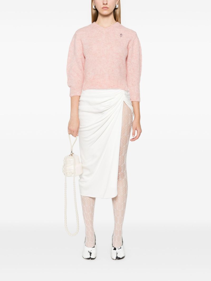 Crystal-embellished Sweater