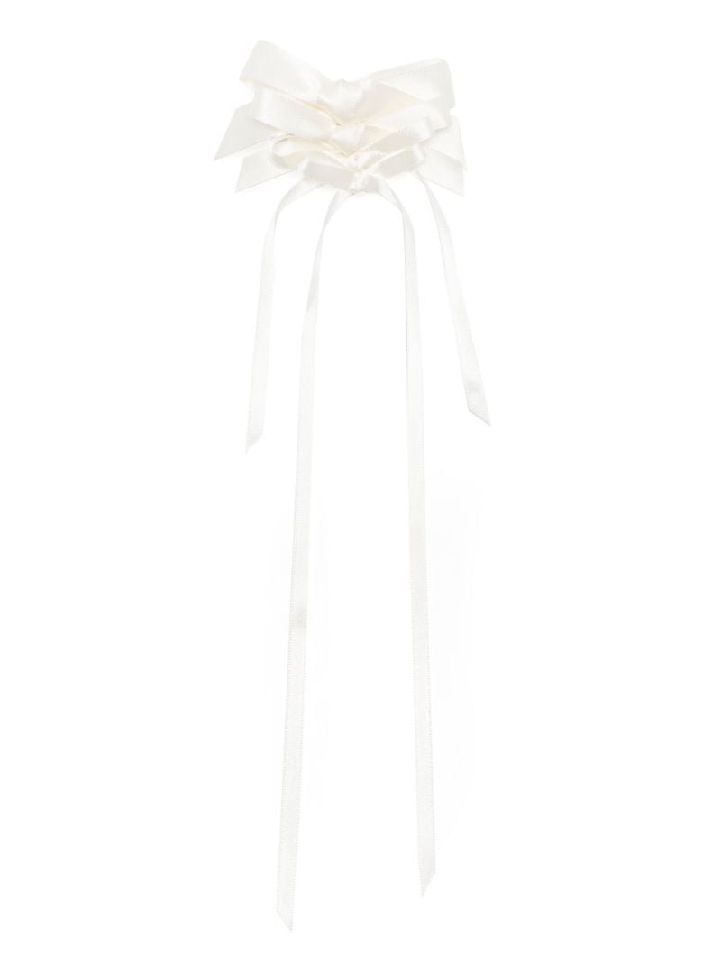 Rosette Bow Earrings