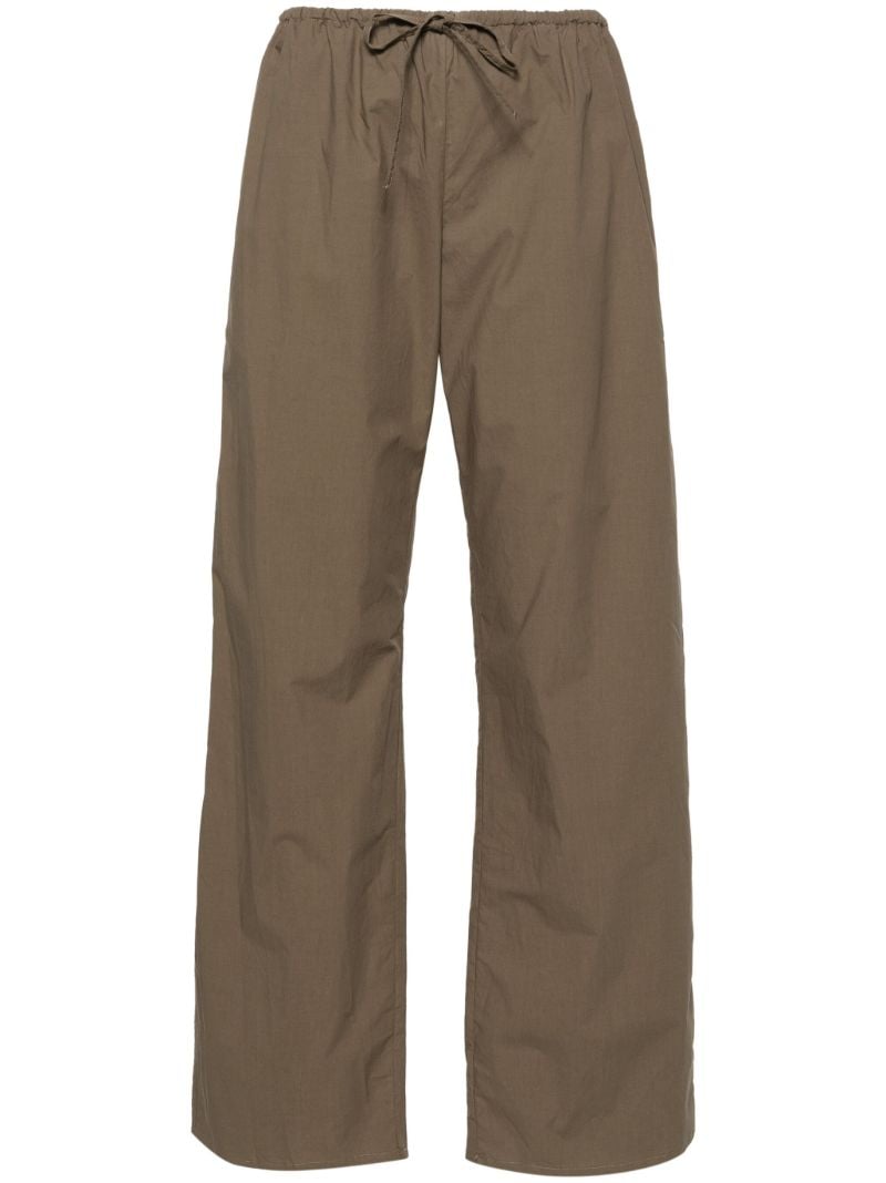 Green Organic Cotton Trousers