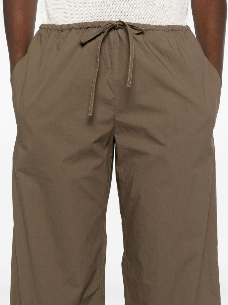 Green Organic Cotton Trousers