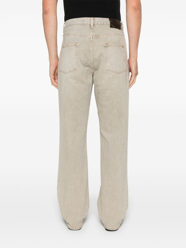 Formal Cut Straight Jeans