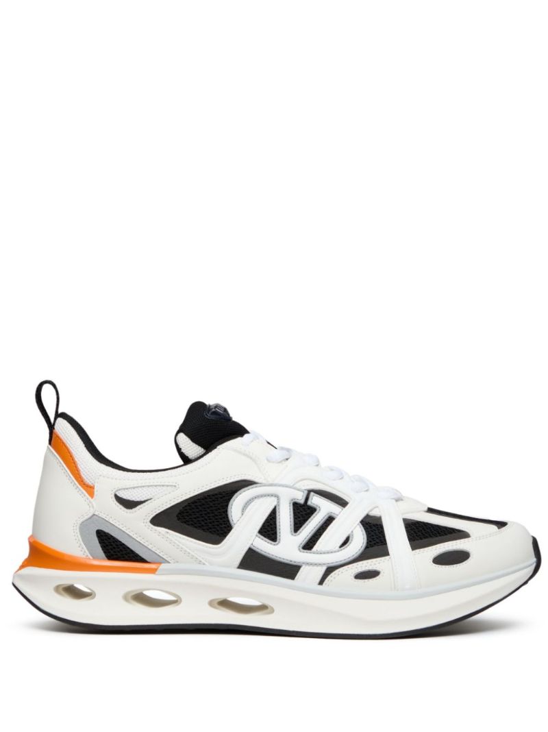 White Vlogo Easyjog Leather Sneakers