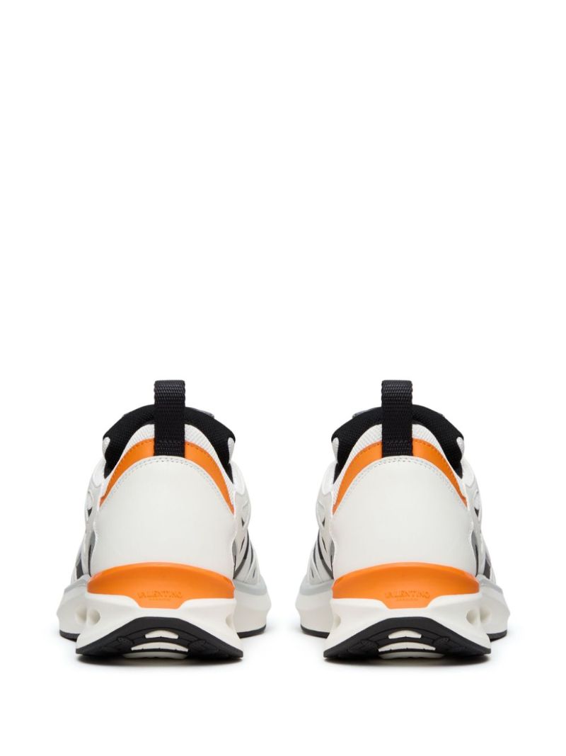 White Vlogo Easyjog Leather Sneakers