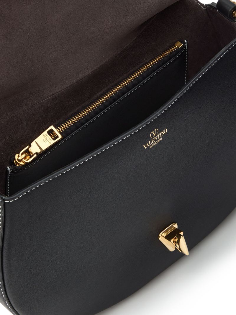 Black Ohval Small Shoulder Bag