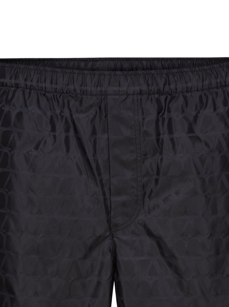 Blue Toile Iconographe Swim Shorts