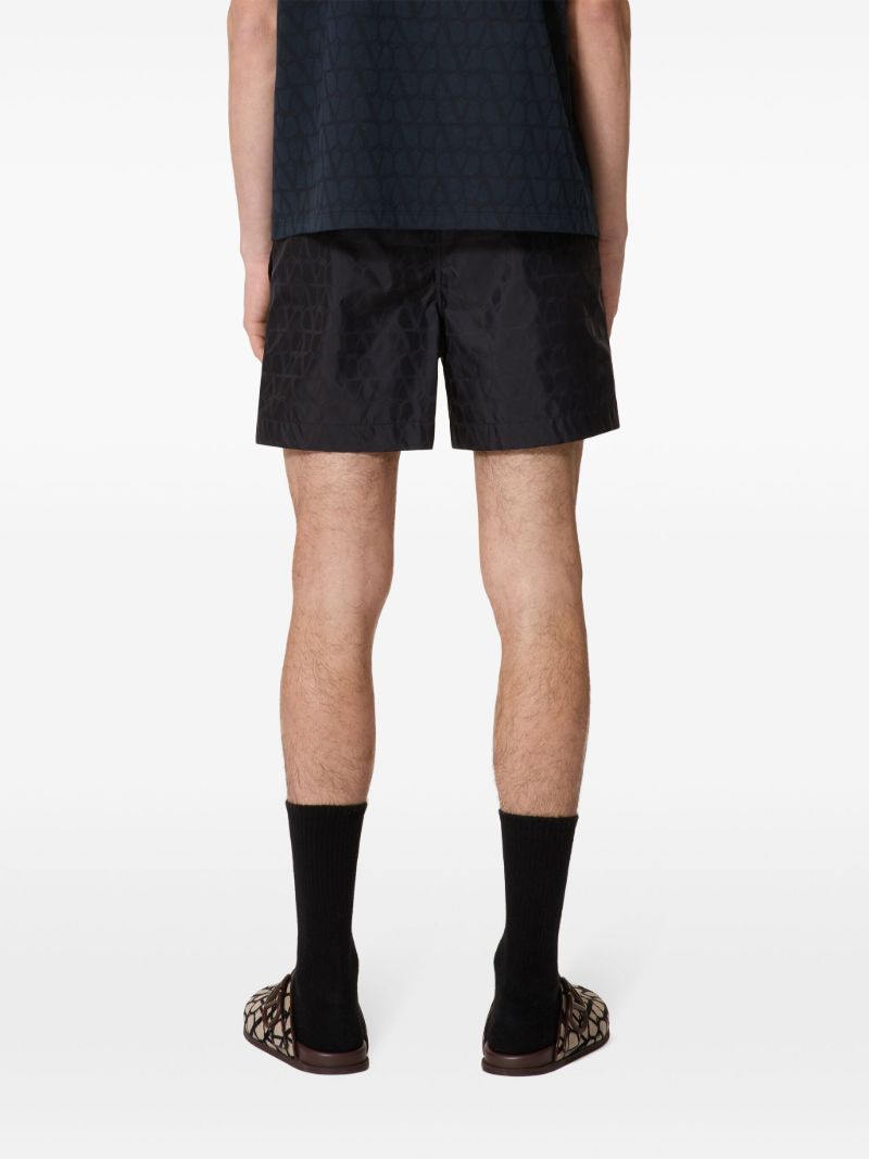 Blue Toile Iconographe Swim Shorts