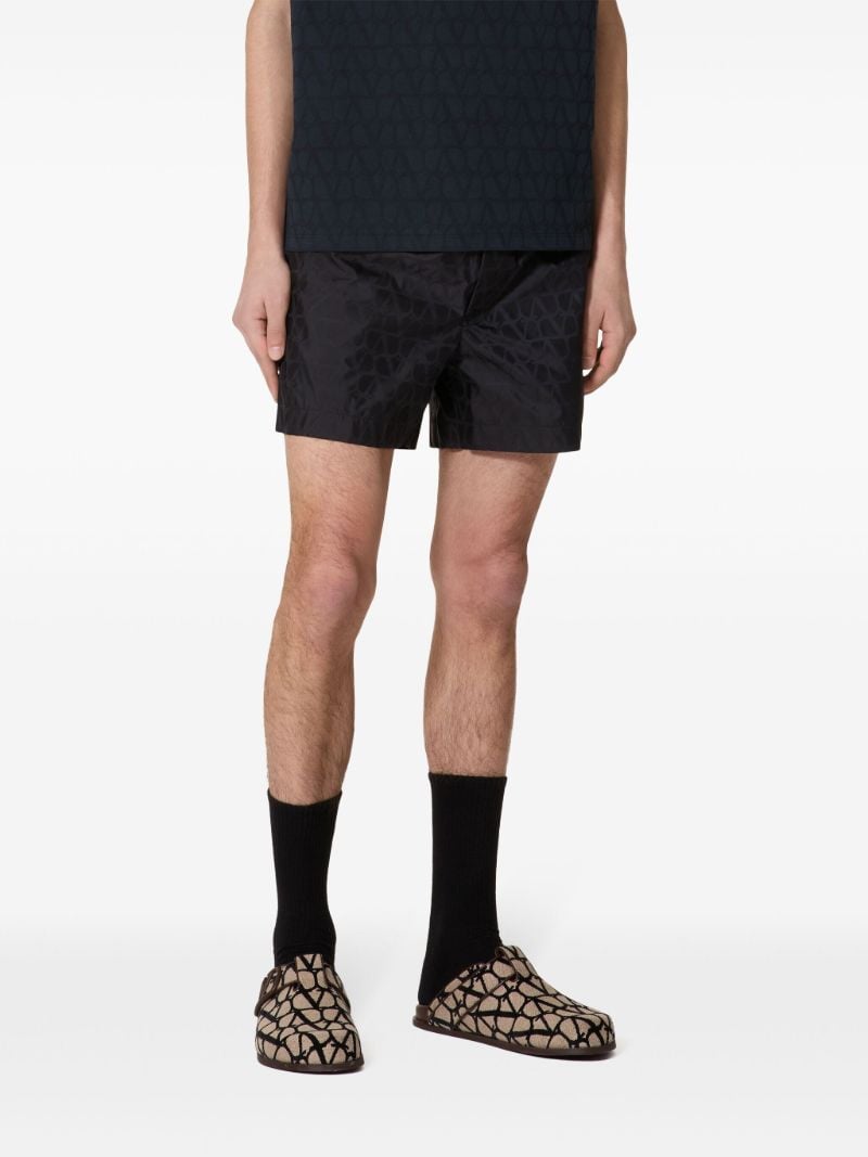 Blue Toile Iconographe Swim Shorts