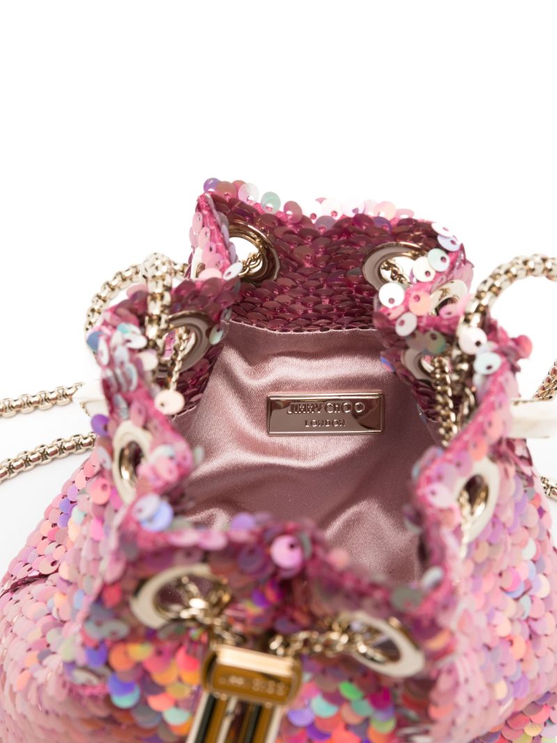 Pink Micro Bon Bon Bucket Bag