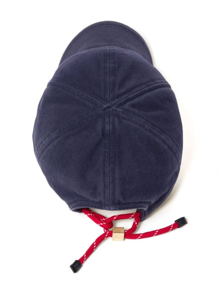 Blue Logo-embroidered Baseball Cap