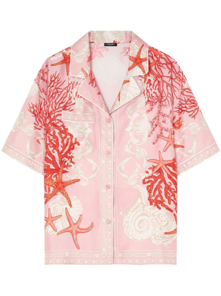 Pink Barocco Sea Silk Shirt