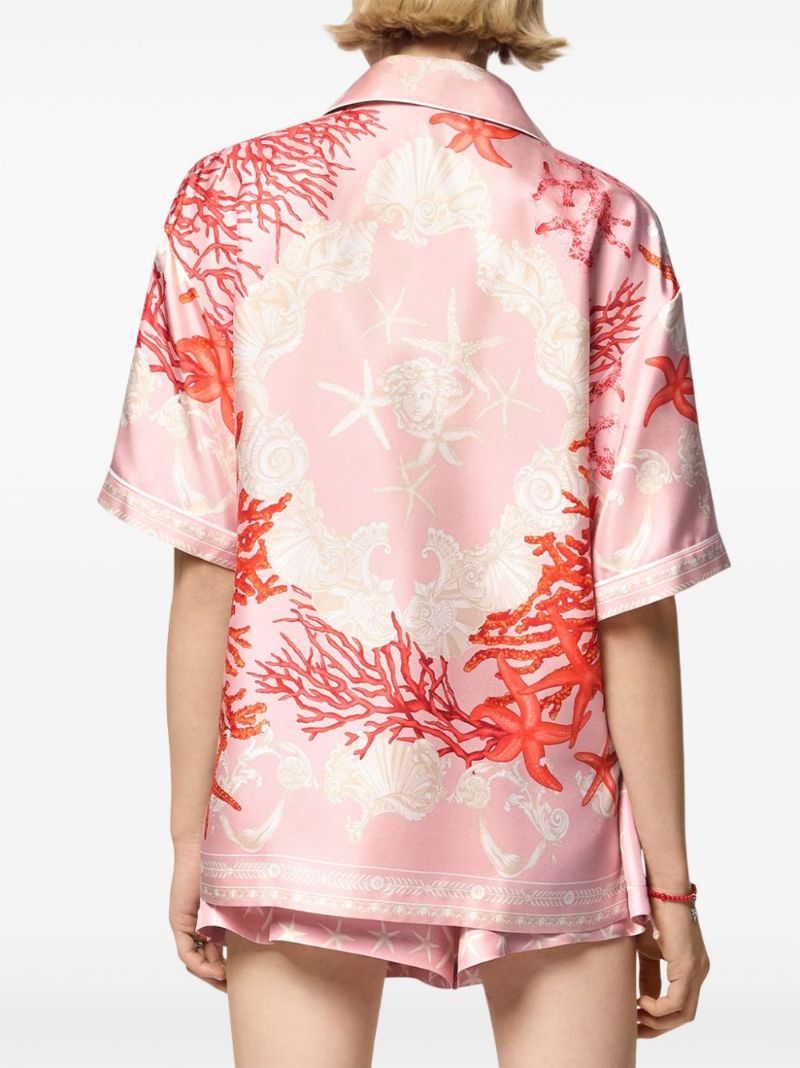 Pink Barocco Sea Silk Shirt