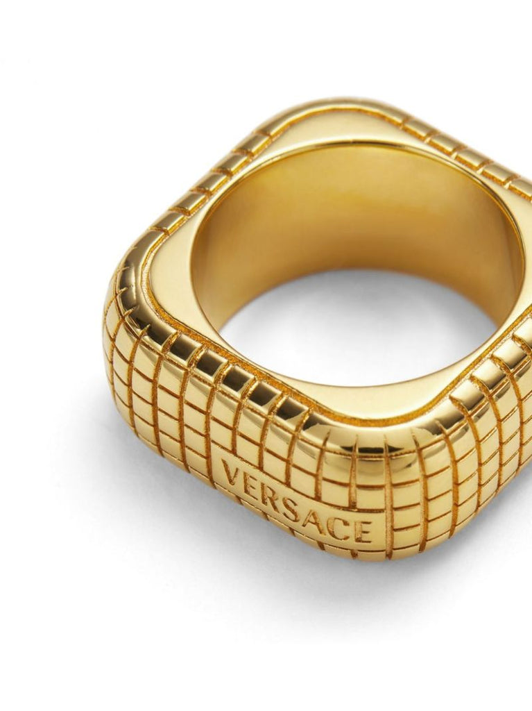 Gold Plated Dylos Brass Ring