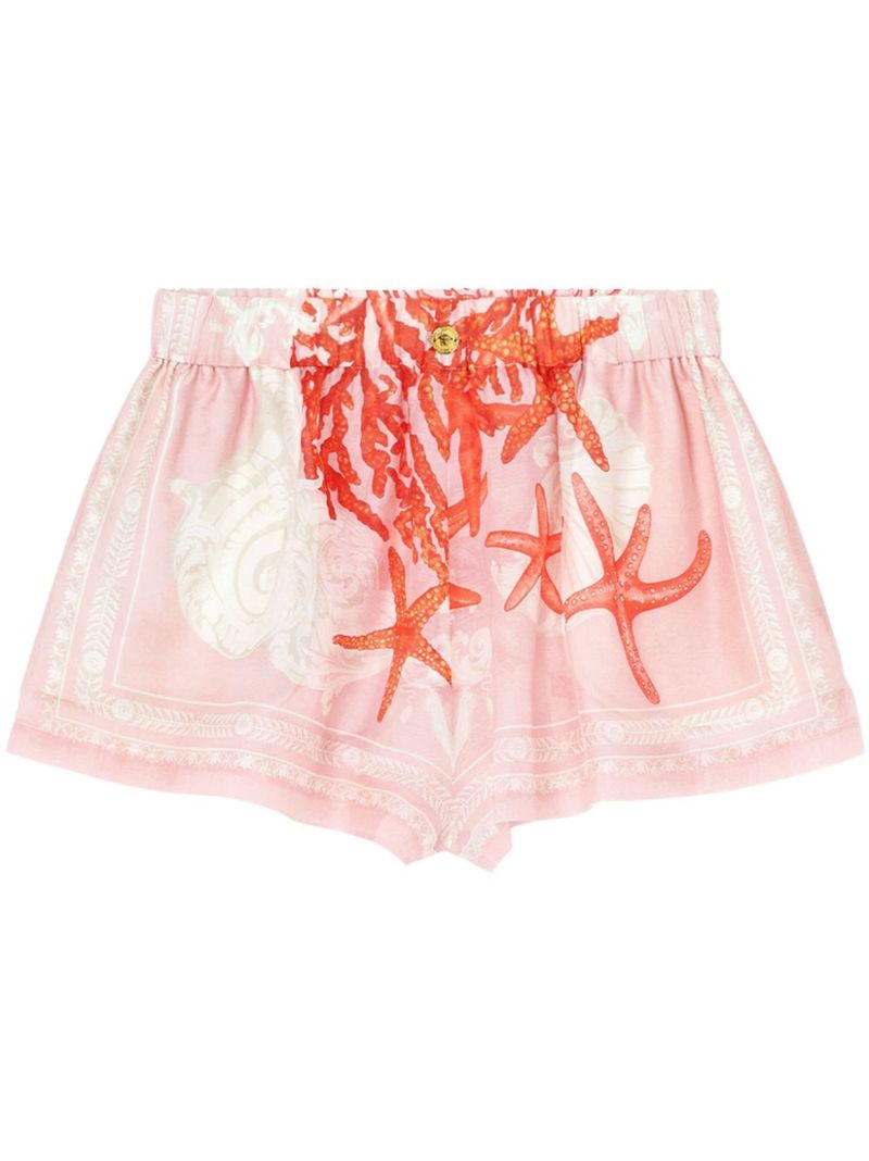 Pink Barocco Sea Shorts