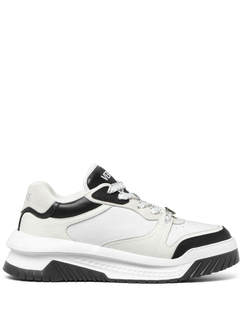 White Odissea Leather Sneakers