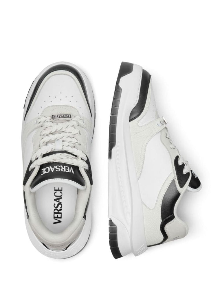 White Odissea Leather Sneakers
