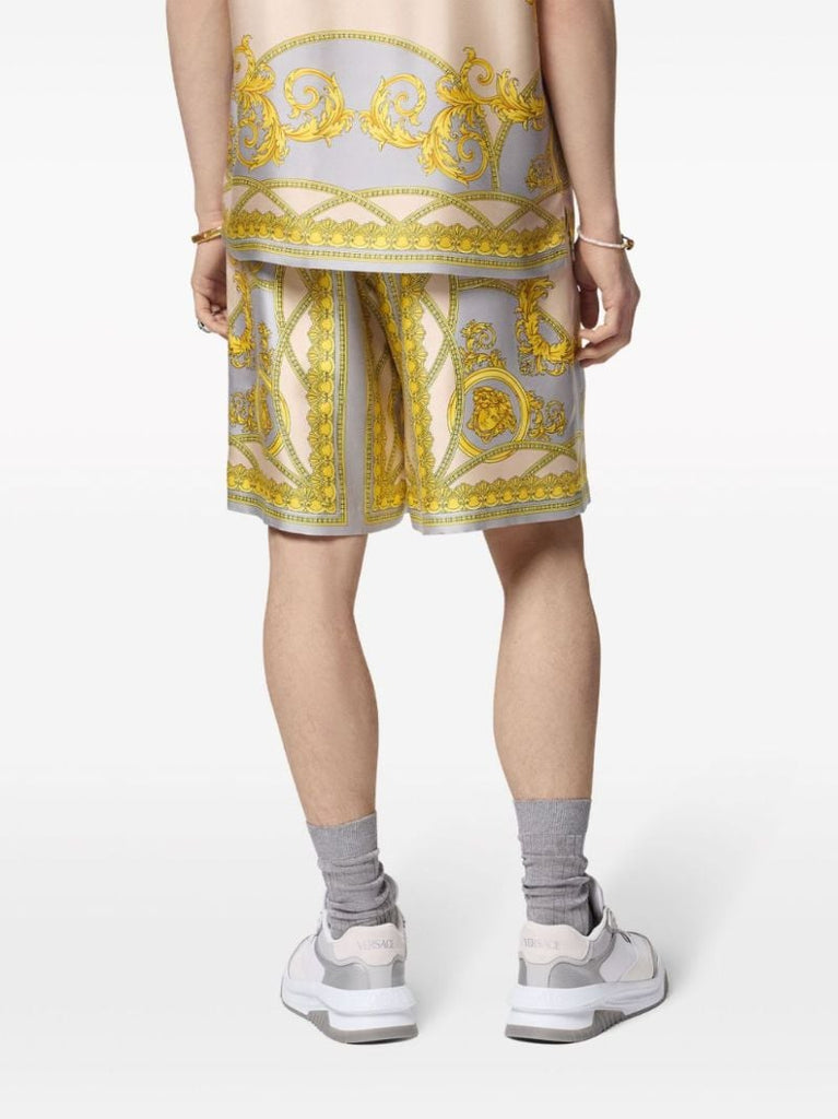 Grey La Coupe Des Dieux Silk Shorts