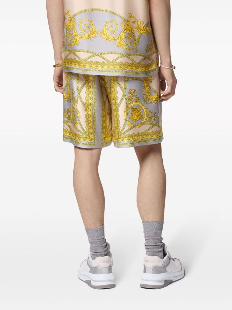 Grey La Coupe Des Dieux Silk Shorts