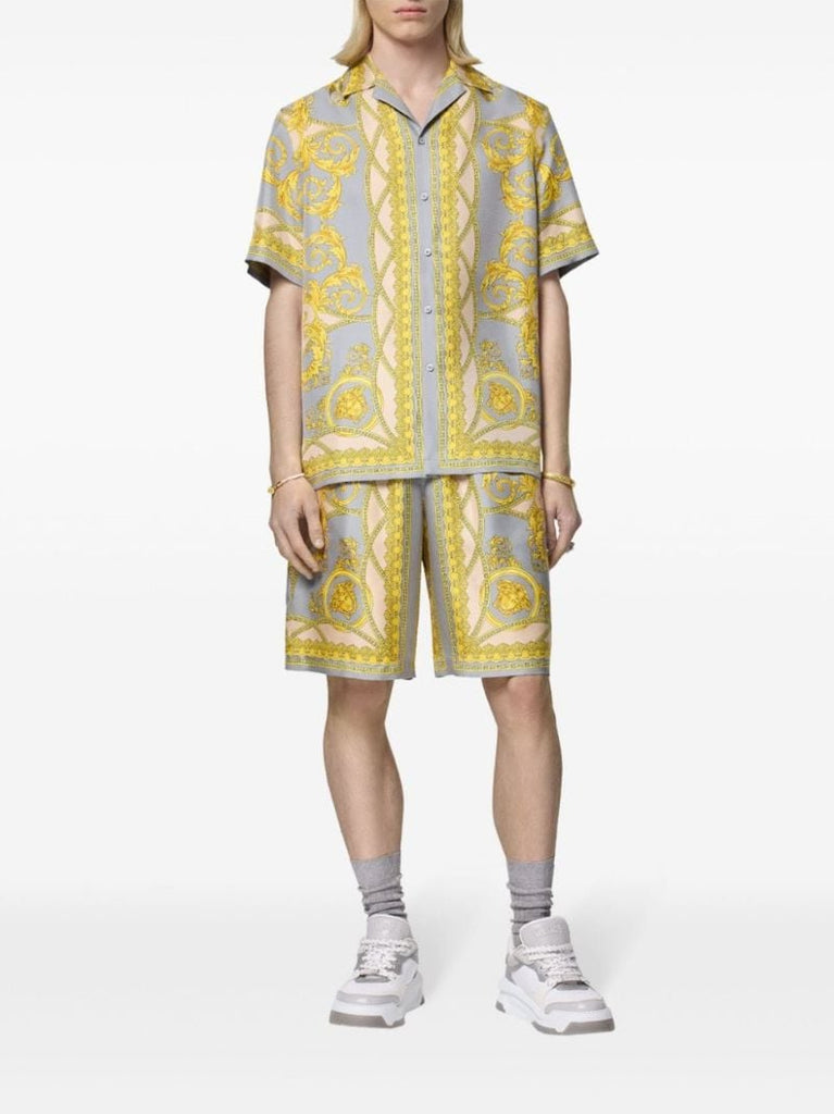 Grey La Coupe Des Dieux Silk Shirt