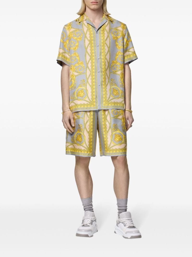 Grey La Coupe Des Dieux Silk Shirt