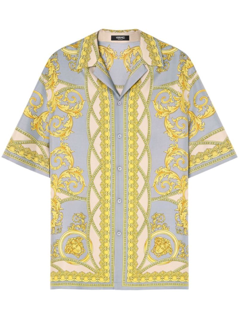 Grey La Coupe Des Dieux Silk Shirt