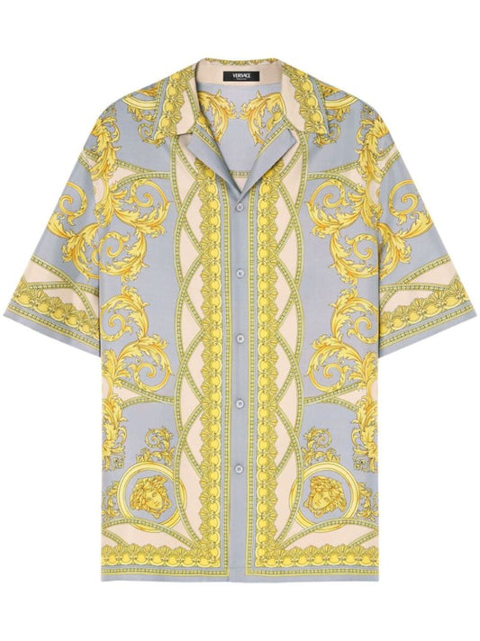 Grey La Coupe Des Dieux Silk Shirt