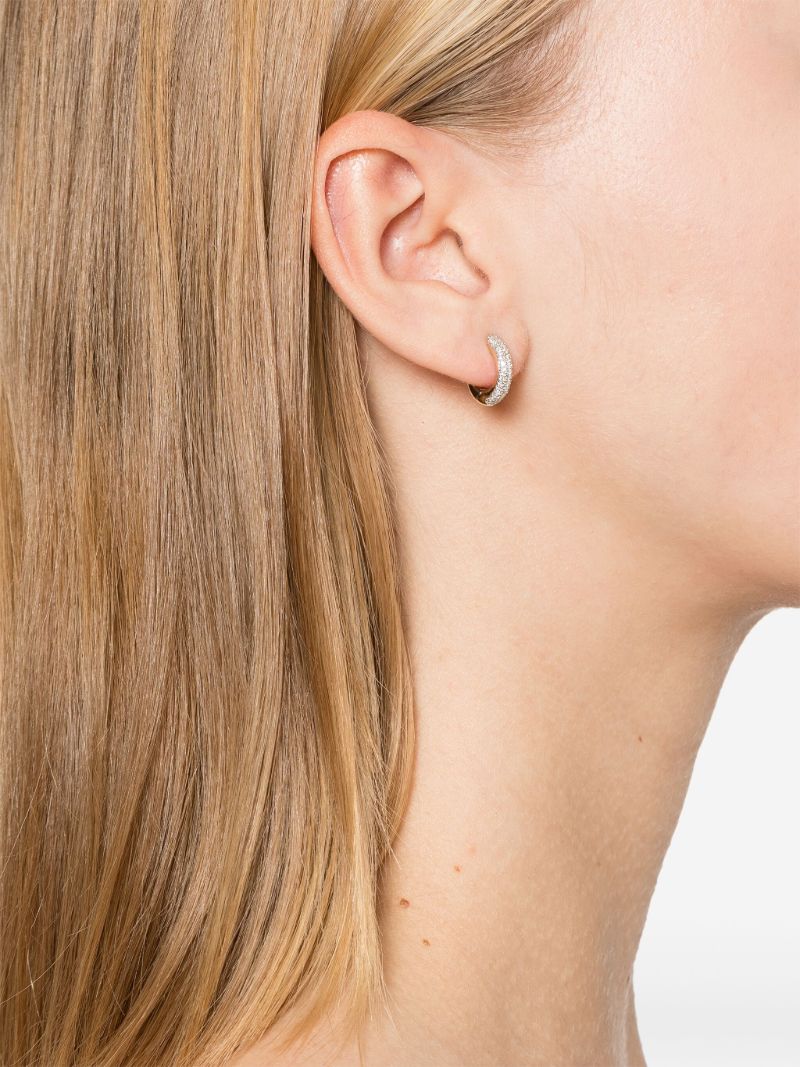 9k Yellow Gold Diamond Earring