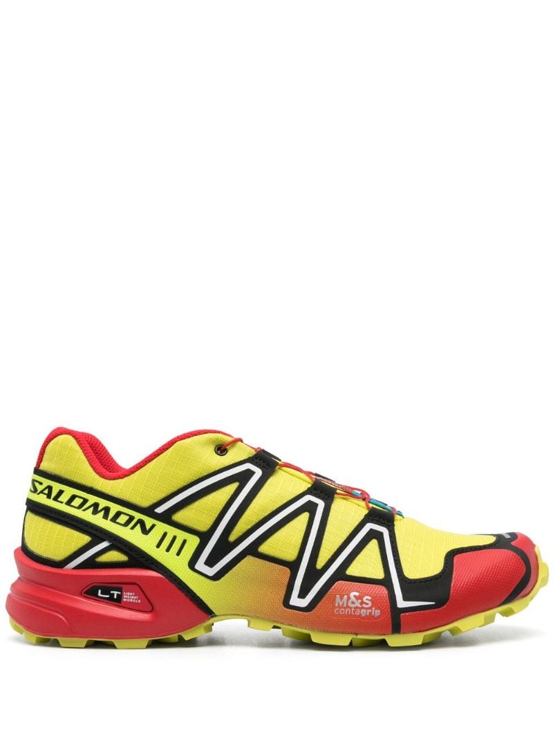 Yellow Speedcross 3 Trail Sneakers