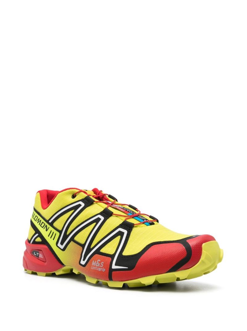 Yellow Speedcross 3 Trail Sneakers