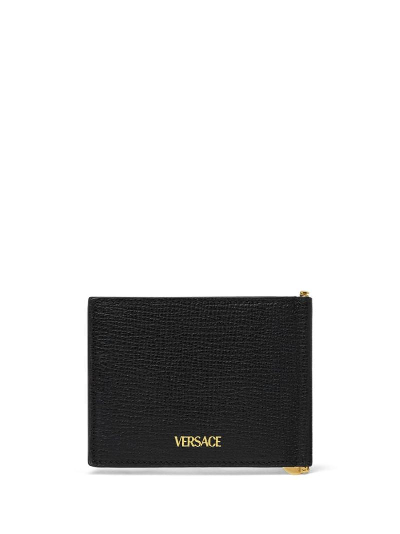 Black Medusa Biggie Leather Wallet