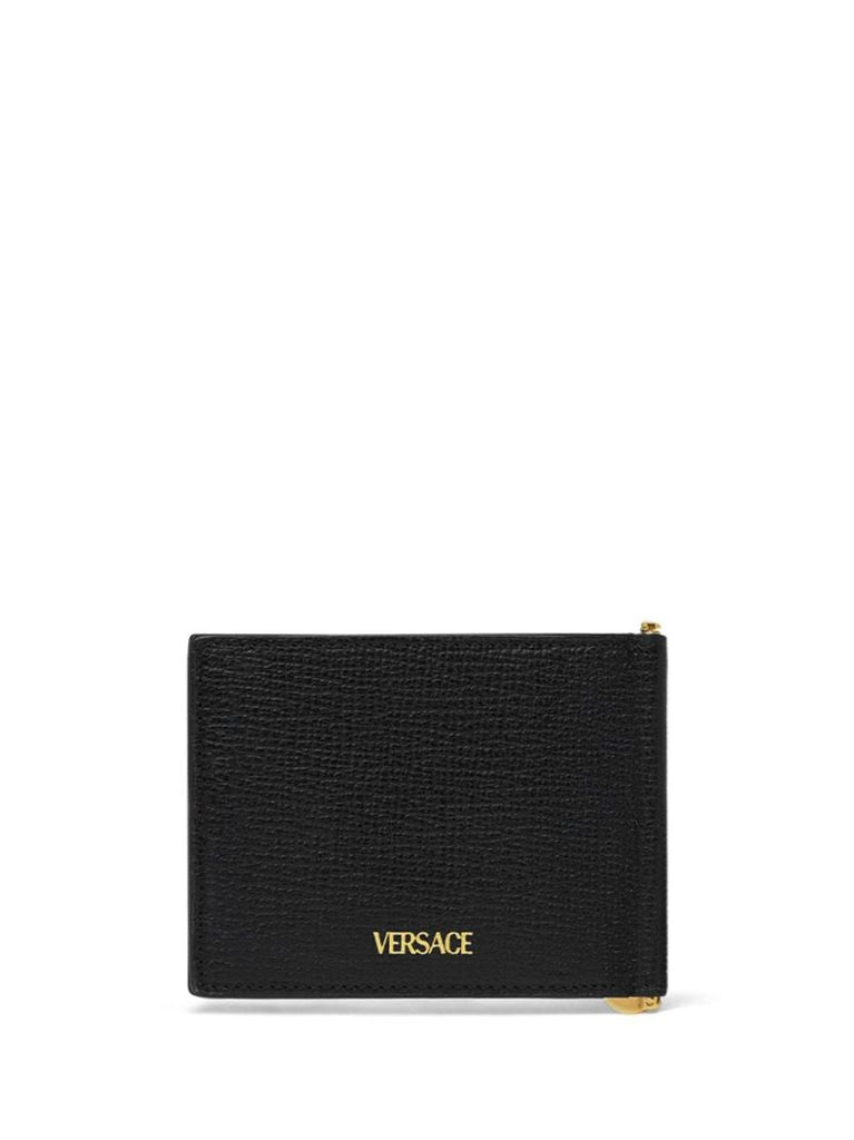 Black Medusa Biggie Leather Wallet