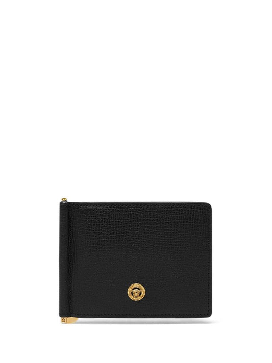 Black Medusa Biggie Leather Wallet