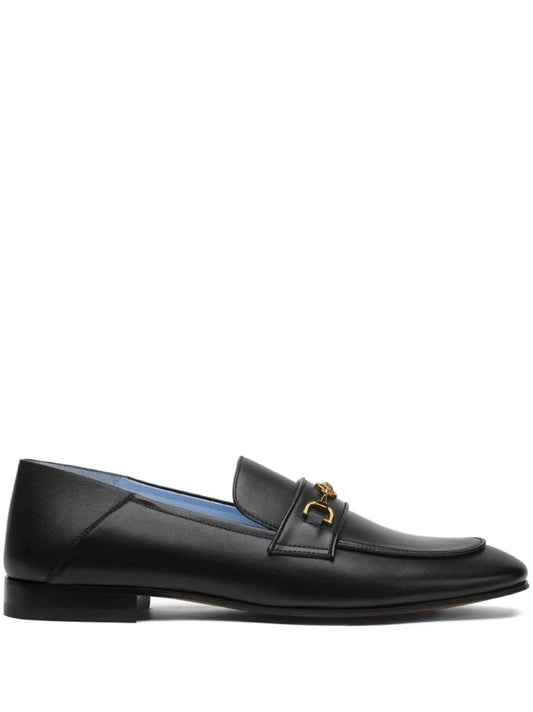 Black Medusa '95 Leather Loafers