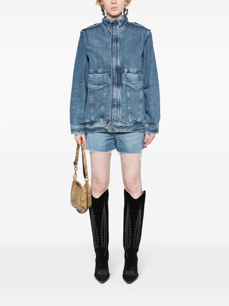 Blue Power Denim Jacket
