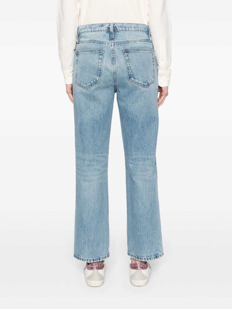 Blue the Slouchy Straight Jeans