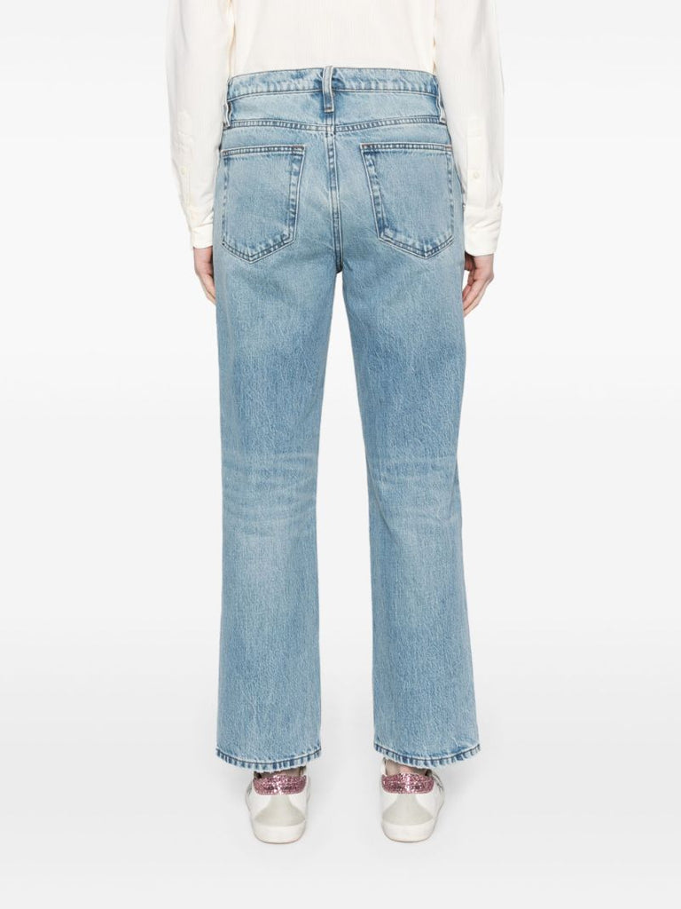 Blue the Slouchy Straight Jeans