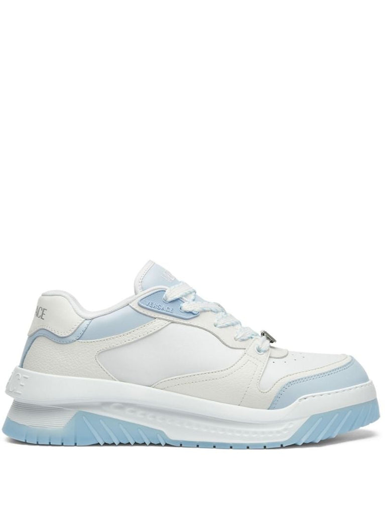 White Odissea Leather Sneakers