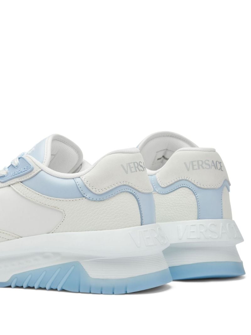 White Odissea Leather Sneakers