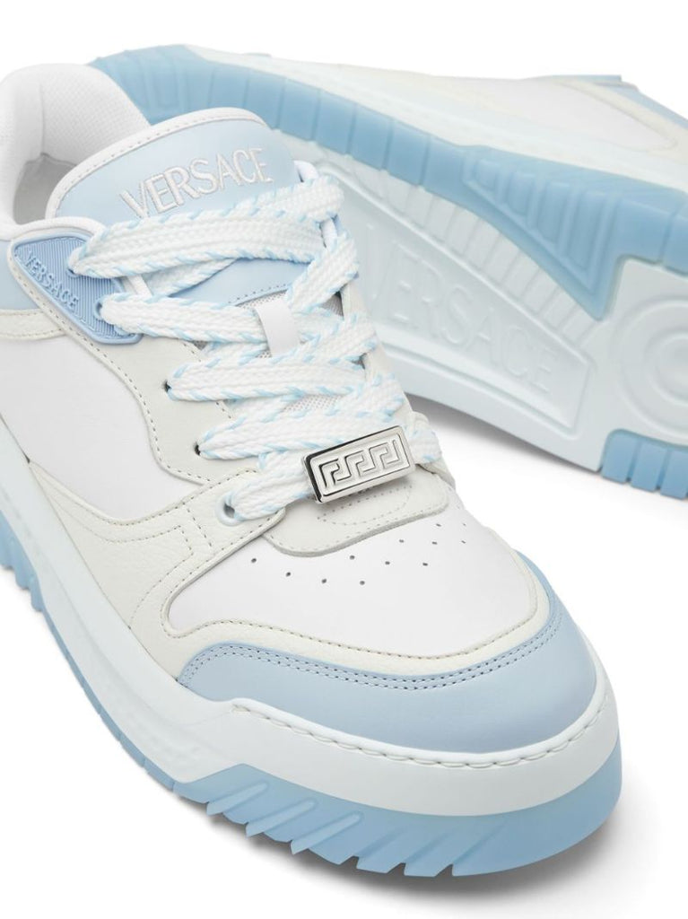White Odissea Leather Sneakers