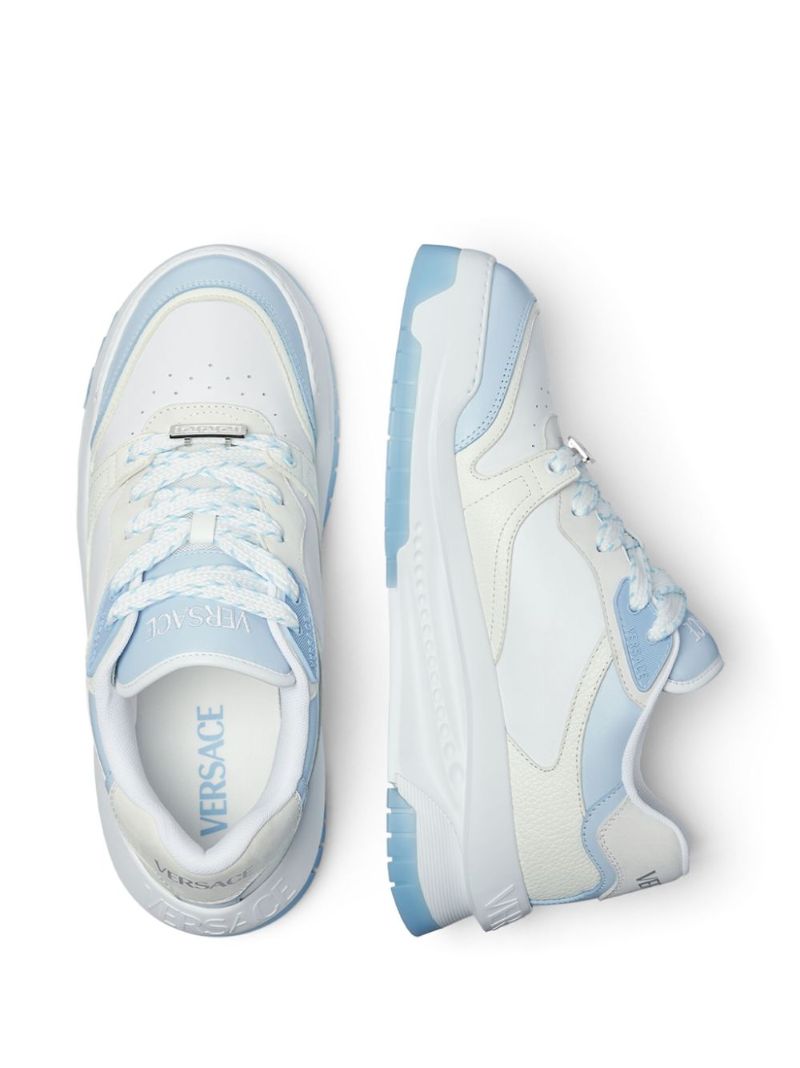 White Odissea Leather Sneakers