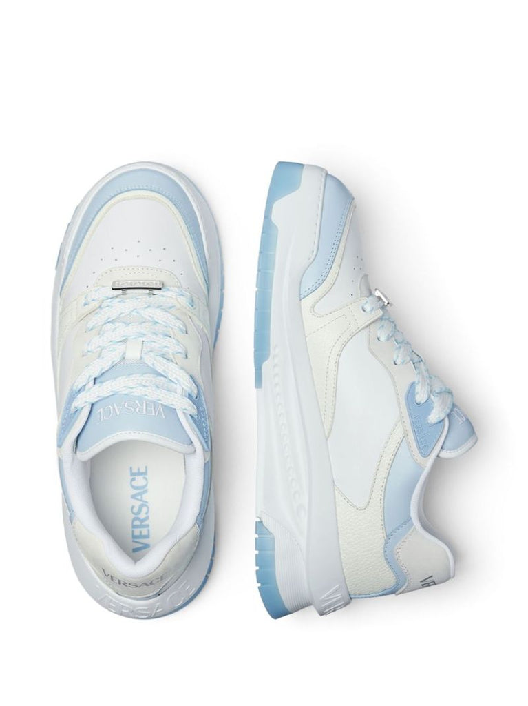 White Odissea Leather Sneakers