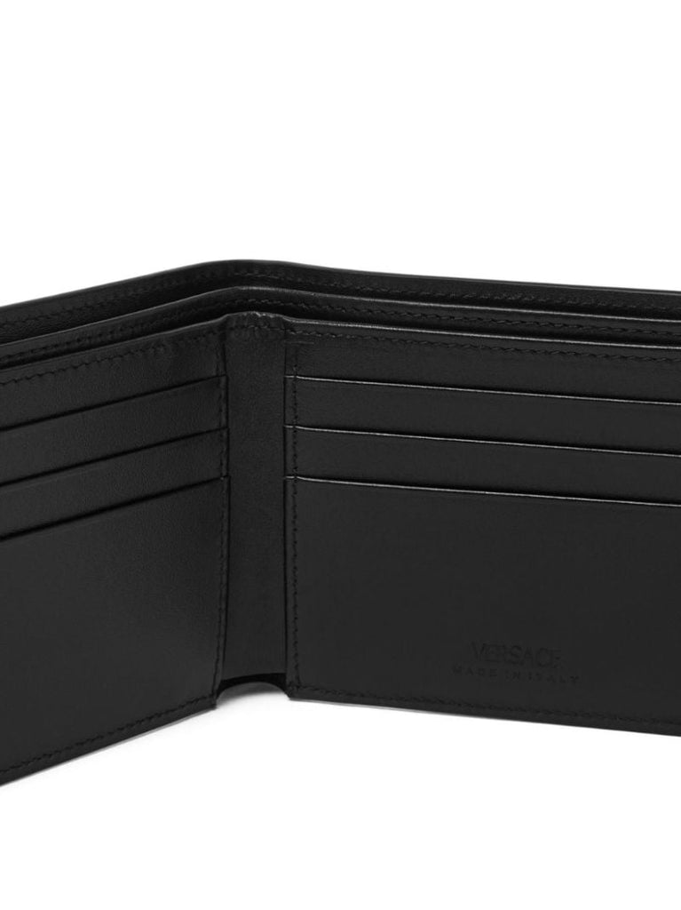 Black Medusa Biggie Leather Wallet