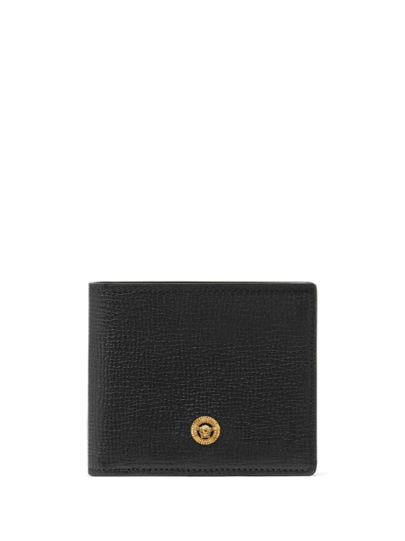 Black Medusa Biggie Leather Wallet