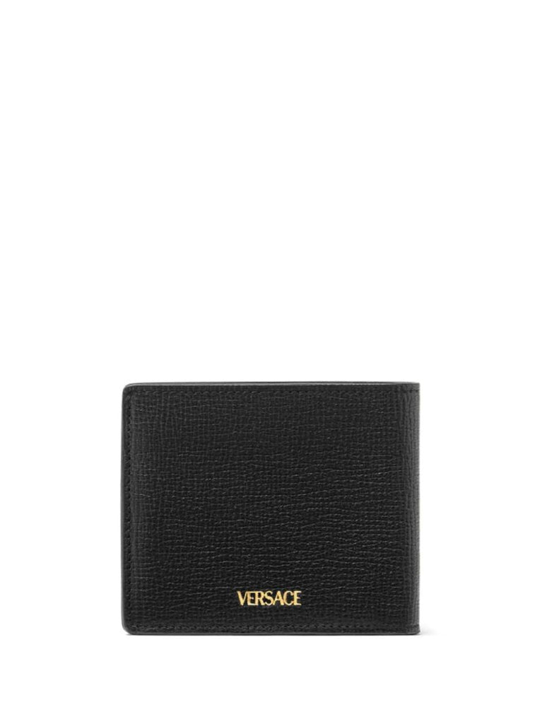 Black Medusa Biggie Leather Wallet