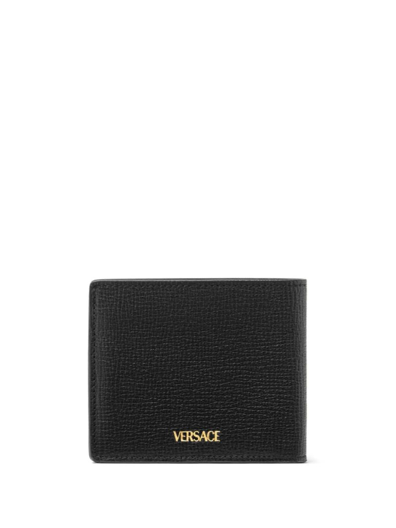 Black Medusa Biggie Leather Wallet