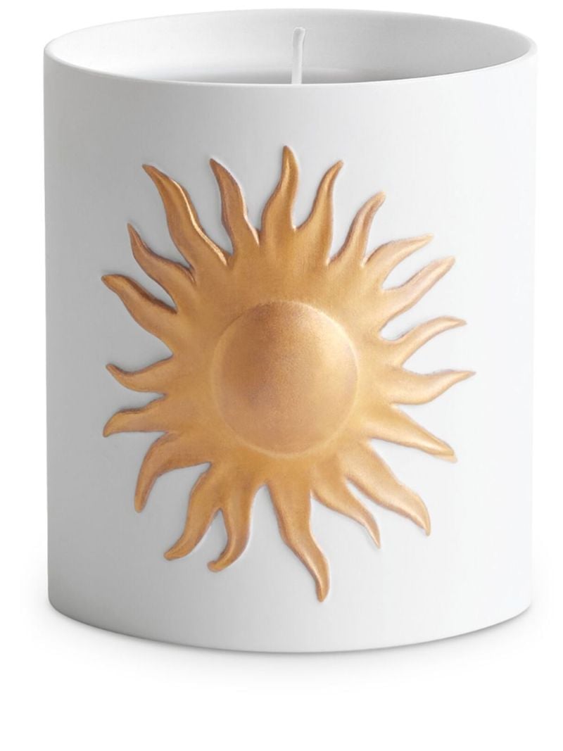 White Soleil Scented Candle