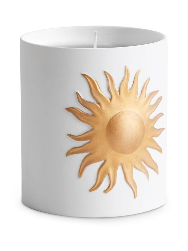 White Soleil Scented Candle