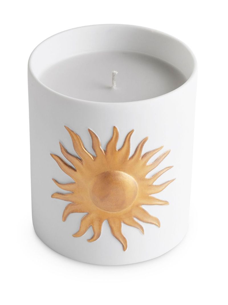 White Soleil Scented Candle