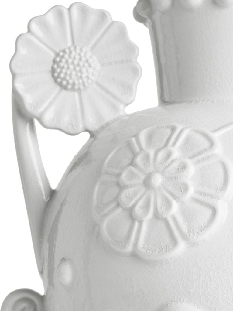 White Pantheon Persephone Porcelain Vase